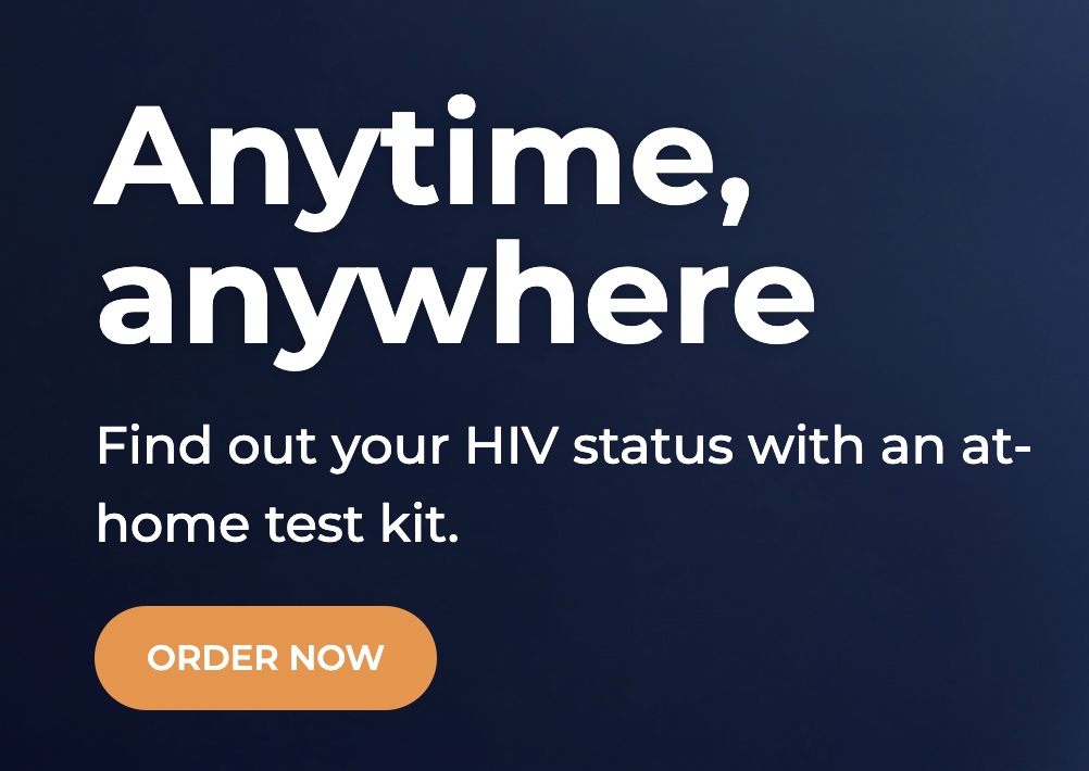 Find out your HIV status with a FREE at-home test kit
